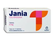 TOLTERODINA 2 mg, 14 tab, JANIA