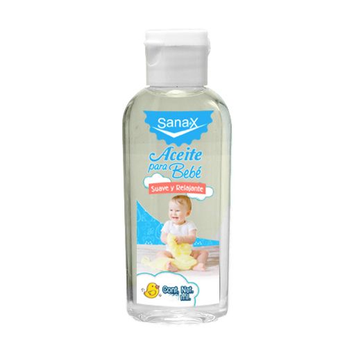 ACEITE P/BEBE SANAX  120 ML