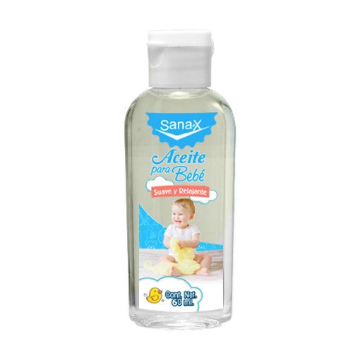 ACEITE P/BEBE SANAX 60 ML