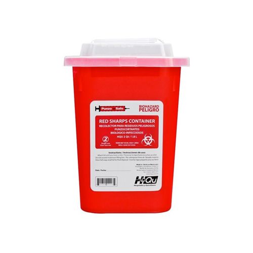 CONTENEDOR RPBI 1.8 L, 1 pz, PUNZO SAFE