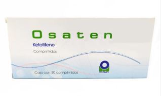 KETOTIFENO 1mg OSATEN 30 comp.