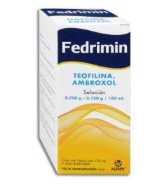 TEOFILINA/AMBROXOL 0.700/0.150 g/100 ml, 150 ml, FEDRIMIN