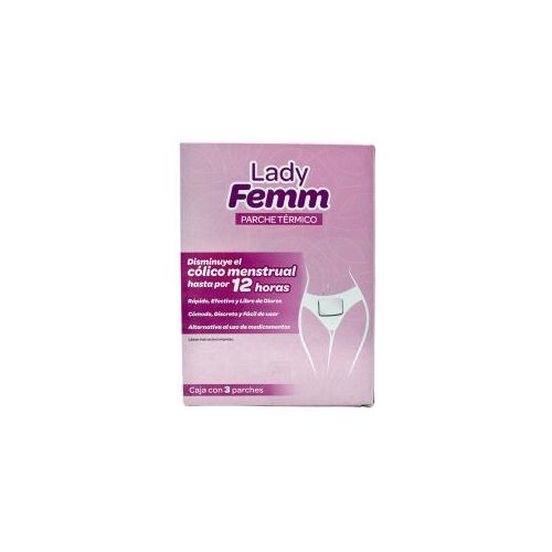 PARCHE TERMICO c/3, LADY FEMM