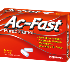  PARACETAMOL 500 mg AC-FAST 10 tabs