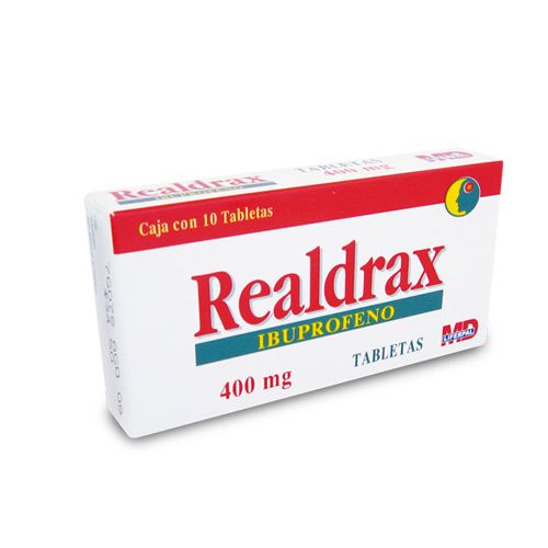 REALDRAX IBUPROFENO 400mg 10 tab
