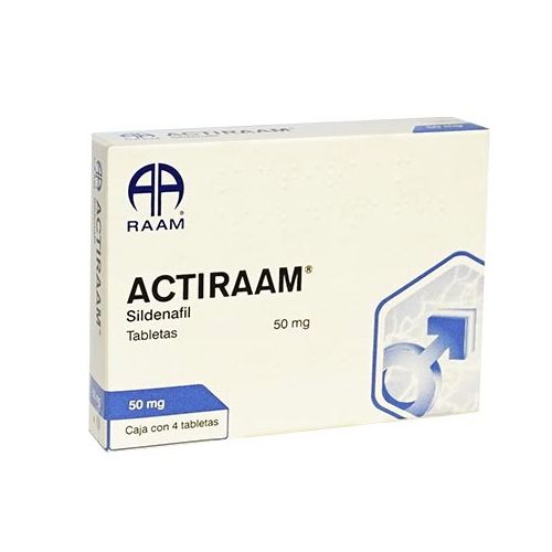 SILDENAFIL 50mg 4tab ACTIRAAM