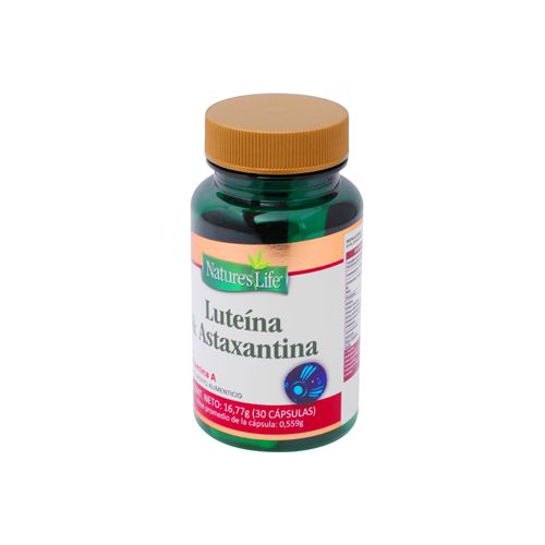 LUTEINA ASTAXANTINA 30cap 16.77g NATURES LIFE