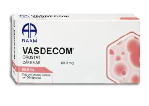 ORLISTAT 60mg VASDECOM 30cap