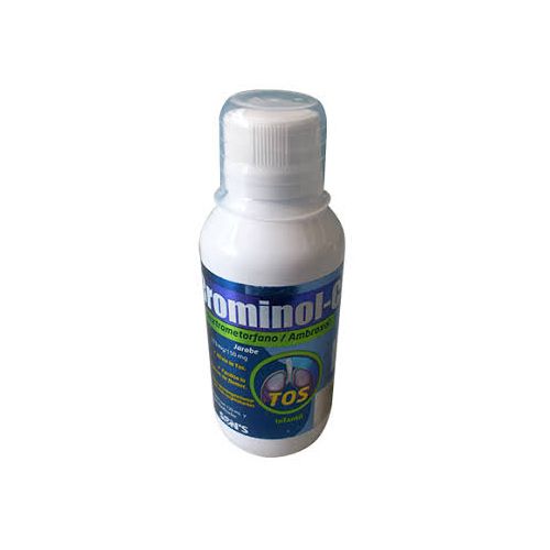 AMBROXOL, DEXTROMETORFANO BROMINOL-C INF 120ml jbe