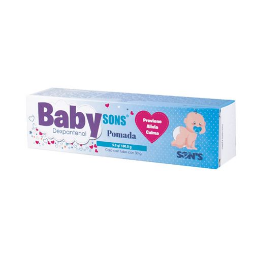 DEXPANTENOL 5%, 30 g crema, BABYSONS