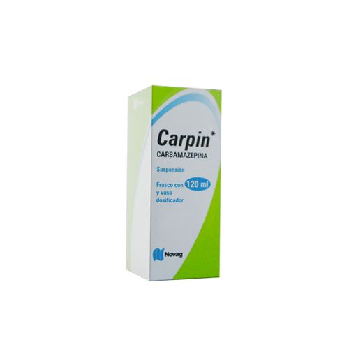 CARBAMAZEPINA 2g/100 mL  CARPIN SUSPENSION 120 mL