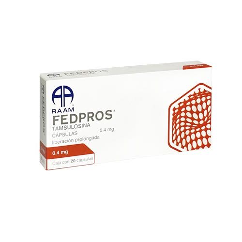 TAMSULOSINA 0.4mg 20 cap LIB PROL FEDPROS