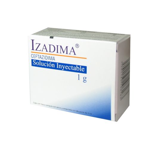 CEFTAZIDIMA 1 GR IZADIMA 1 amp.