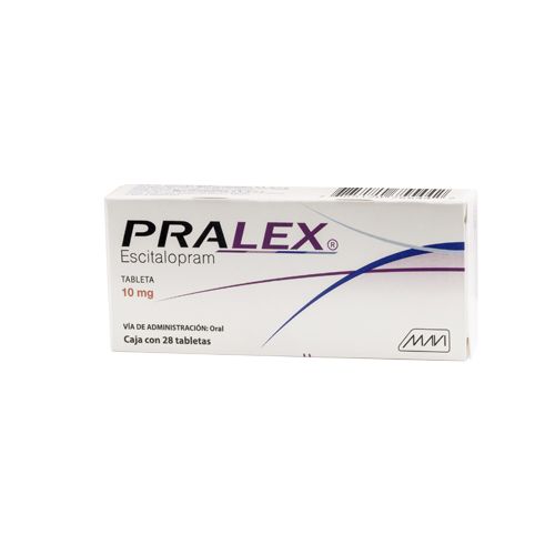 ESCITALOPRAM 10mg 28 tab PRALEX