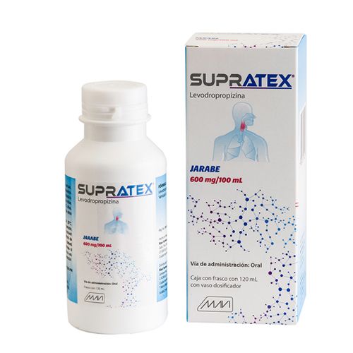 LEVODROPROPIZINA 600 mg/100 Ml SUPRATEX 120 Ml 