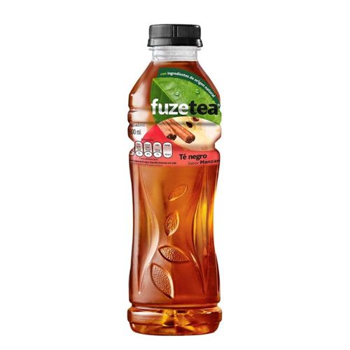 FUZE TEA 600ml TE NEGRO MANZANA- CANELA