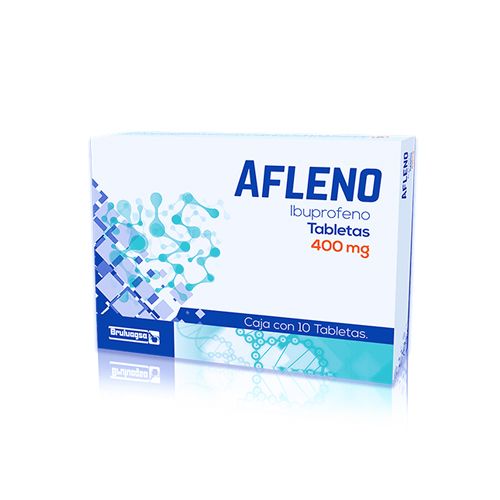 [7502208894489] IBUPROFENO 400 mg AFLENO 10 tabs