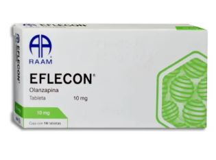 [7502227876473] OLANZAPINA 10 mg EFLECON 14 tabs