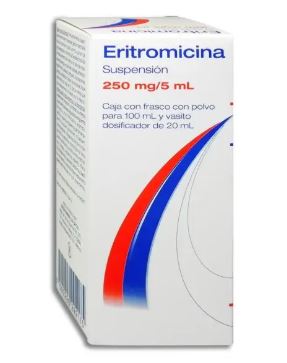 [7502226292175] ERITROMICINA 250 mg, 100 ml, NEOLPHARMA