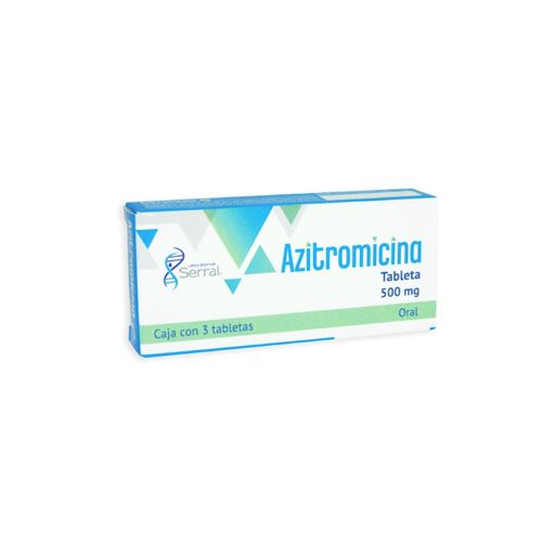 AZITROMICINA 500 mg SERRAL 3 tabs