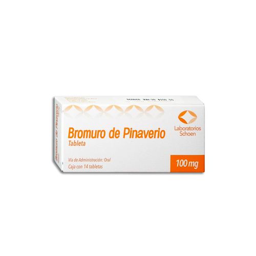 BROMURO DE PINAVERIO SCHOEN 100mg, 14 tab