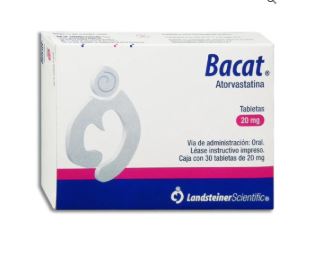 [7502247373495] ATORVASTATINA 20 mg, 30 tab, BACAT
