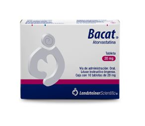 [7502247373228] ATORVASTATINA 20 mg, 10 tab, BACAT