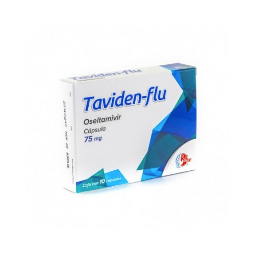 [780083149857] OSELTAMIVIR 75 mg, 10 cap, TAVIDEN FLU