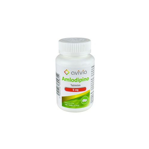 AMLODIPINO 5 mg, 100 tab, AVIVIA