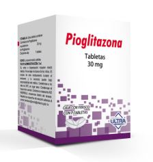 [7502216798878] PIOGLITAZONA 30mg 7 tab GI ULTRA