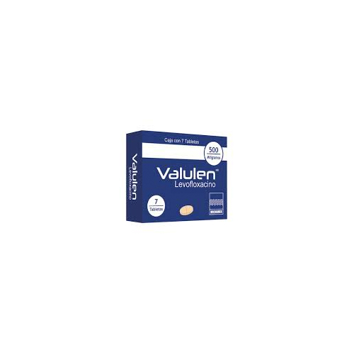 LEVOFLOXACINO 500 mg VALULEN 7 tabs