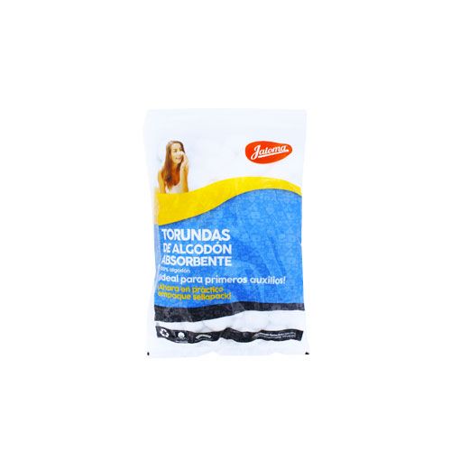 [759684076367] TORUNDAS DE ALGODON, 500 g, JALOMA