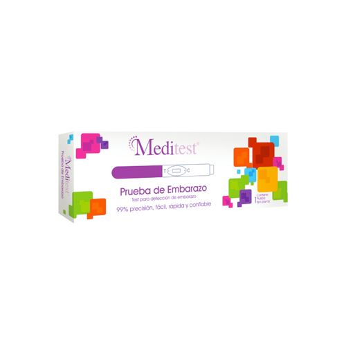 [7506022315281] PRUEBA DE EMBARAZO, 1 pz, MEDITEST