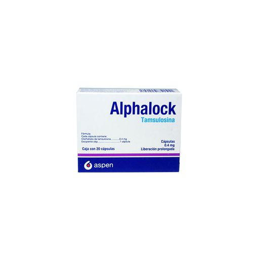 TAMSULOSINA 0.4 mg C/20 cap ALPHALOCK