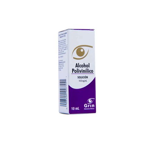 ALCOHOL POLIVINILICO 14.0 mg, 10 ml gts, GRIN