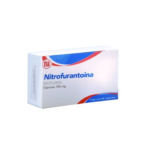 NITROFURANTOINA 100 mg c/40 cap BIOFURIN. ITUPHARMA