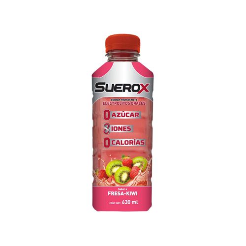SUERO ORAL, 630 ml, SUEROX FRESA-KIWI