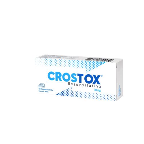 ROSUVASTATINA 10 mg C/20 tab CROSTOX