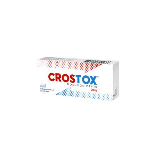 ROSUVASTATINA 20 mg, 30 tab, CROSTOX