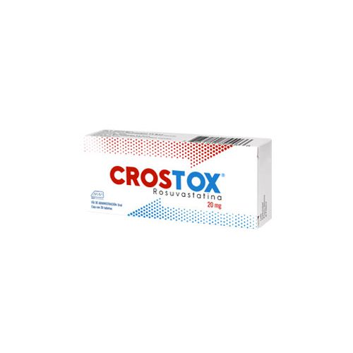 [785120755466] ROSUVASTATINA 20 mg C/30 tab CROSTOX