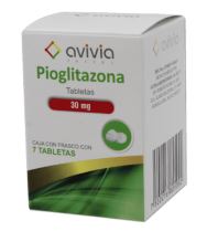 [7502216805002] PIOGLITAZONA 30 mg c/7 tab AVIVIA