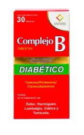 [7502216803640] COMPLEJO B DIABETICO, 30 tab, AVIVIA