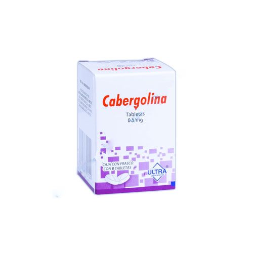 CABERGOLINA 0.5 mg C/8 tab ULTRA