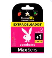 [7503014377180] CONDOMS MAX SENS c/3 PASSION MIX