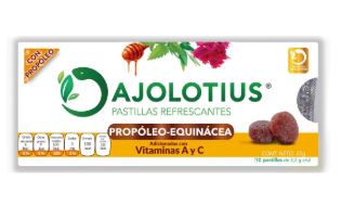 [7506452400014] PASTILLAS SABOR PROPOLEO - EQUINACEA c/10 past. AJOLOTIUS