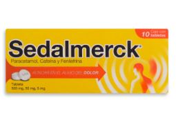 [7501298215266] PARACETAMOL/CAFEINA/FENILEFRINA c/10 tab SEDALMERCK