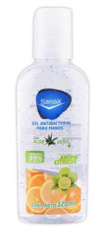 [7503017500745] GEL ANTIBACTERIAL 120 ml, SANAX CITRICOS