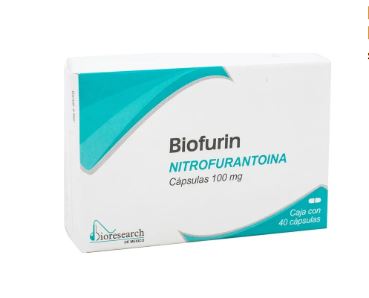 [7501563310399] NITROFURANTOINA 100 mg, 40 cap, BIOFURIN
