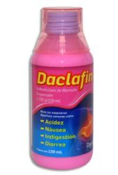 [7502253601339] SUBSALICILATO DE BISMUTO 1.750 g, 120 ml, DACLAFIN