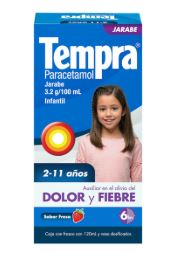 [7501058714305] PARACETAMOL 3.2g/100mL JARABE TEMPRA INFANTIL